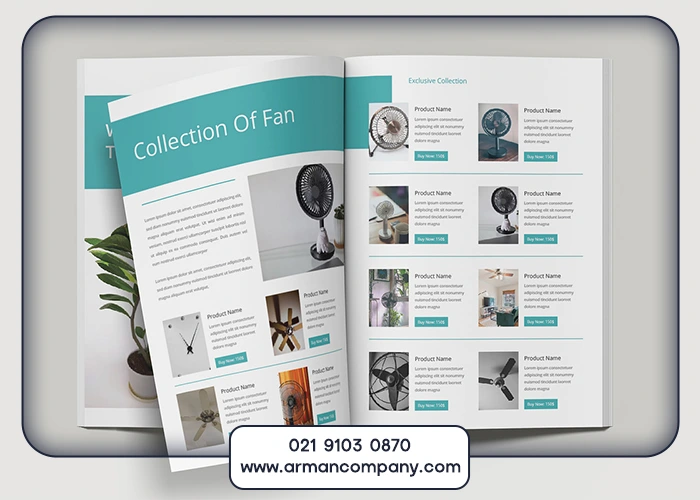 چگونه از ترکیبات رنگی مناسب برای ایجاد جوی آرام و جذاب در کاتالوگ استفاده کنید؟