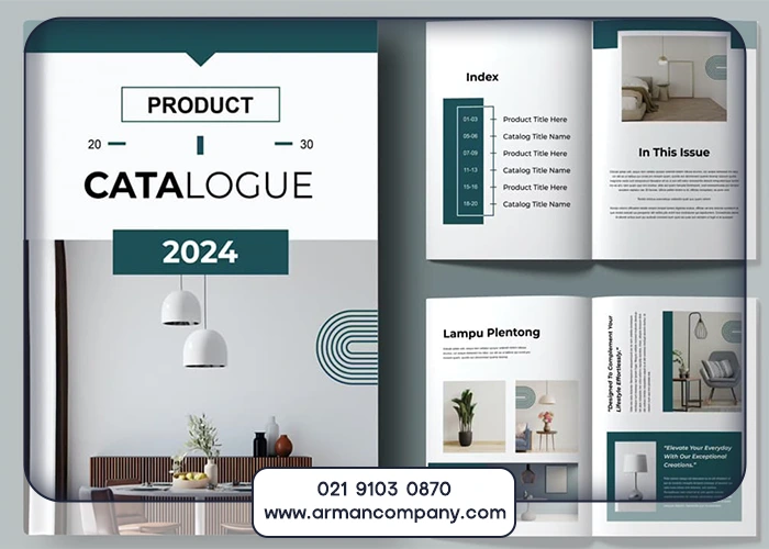 چگونه از ترکیبات رنگی مناسب برای ایجاد جوی آرام و جذاب در کاتالوگ استفاده کنید؟