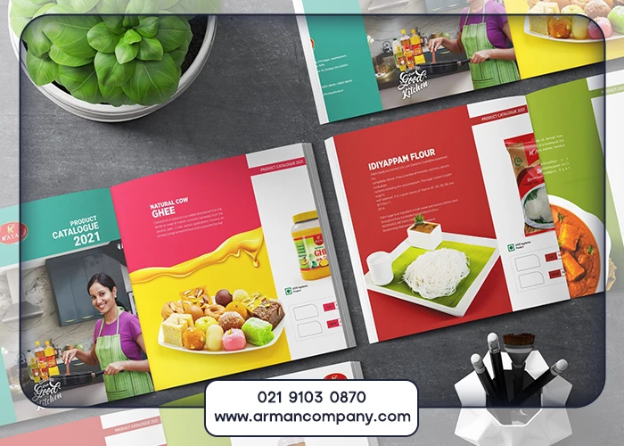 معرفی محصولات خود با طراحی کاتالوگ