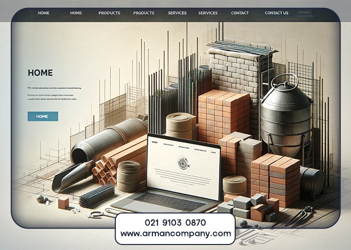 مزایای سئو در طراحی سایت فروش مصالح ساختمانی