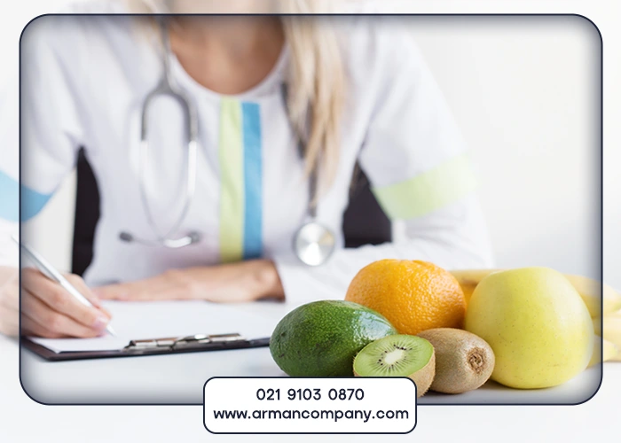 نمونه امکانات پیشنهادی برای سایت مشاوره تغذیه