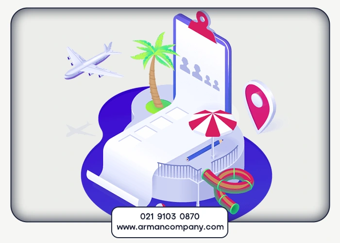 مراحل طراحی سایت گردشگری