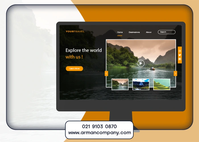 نکات مهم در انتخاب شرکت طراحی سایت گردشگری