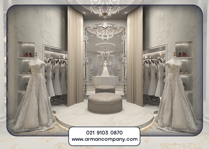 مراحل طراحی سایت مزون لباس عروس