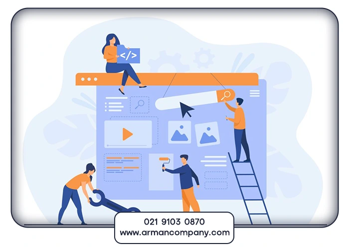 مراحل طراحی سایت در همدان