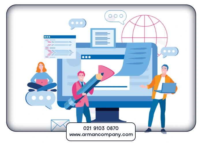 انواع طراحی سایت در همدان