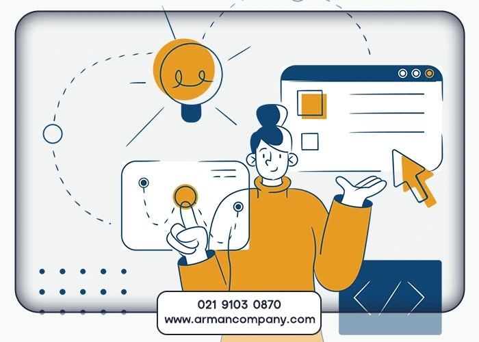 گام دوم: ایجاد نمونه کارهای جذاب